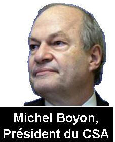 Michel Boyon en 2012, Président du CSA 