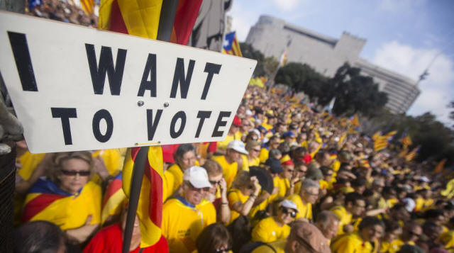Les Catalans veulent leur indépendance !