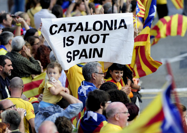 Catalogne in English