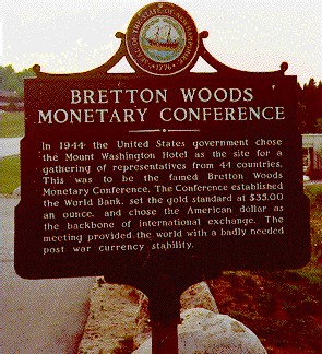 Conférence de Bretton Woods sur la monnaie