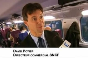David Potier, directeur commercial à la SNCF
