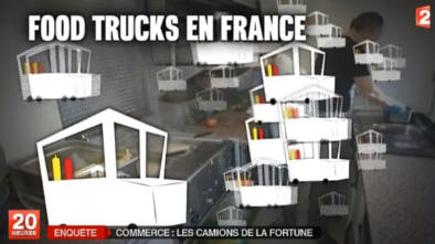 Food Trucks sur France Two !