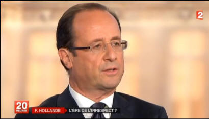 Hollande et le dénigrement