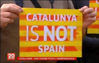 La catalogne, ce n'est pas l'Espagne !
