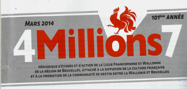 La Ligue Wallone de mars 2014