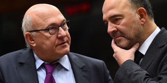 Michel Sapin et Pierre Moscovici