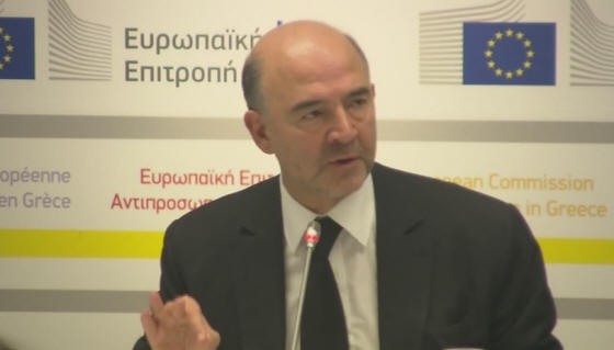 Pierre Moscovici en anglais