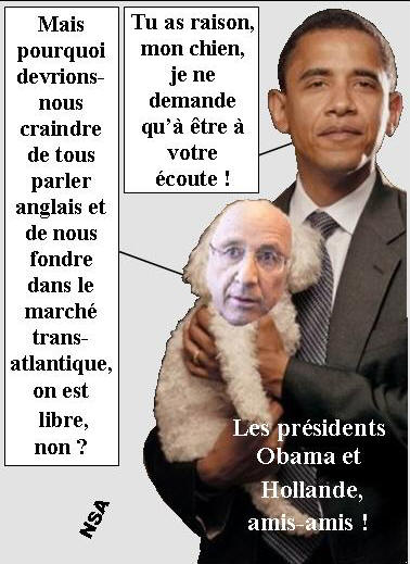 Obama-Hollande, amis-amis !