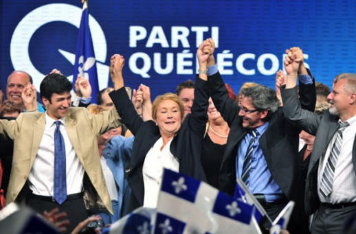 Pauline Marois et la victoire du PQ