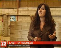 Laetitia Redrejo, professeur d'anglais