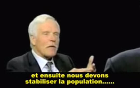 Ted Turner, discours sur la dpopulation