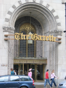 "The Gazette", à Montréal