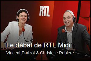Vincent Parizot et Christelle Rebière sur RTL