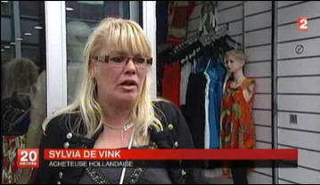 Sylvia DEe Vink, en France, mais parle anglais !