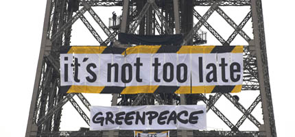 Pollution linguistique, Green Peace