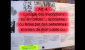 Bilinguisme illicite à Avignon