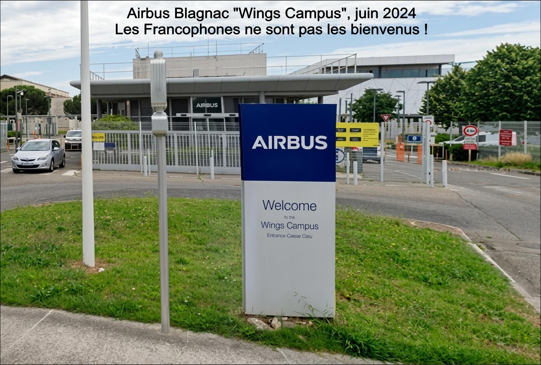 Airbus, Wings Campus, Blagnac, bienvenue