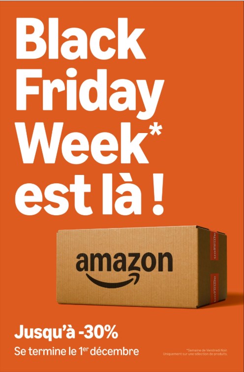 Amazon, Black Friday Week, loi Toubon, langue fran�aise