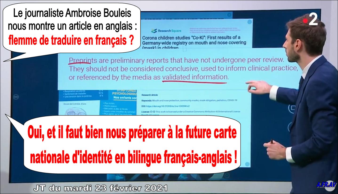 Ambroise Bouleis, journaliste anglomane sur France 2, France-Télévisions