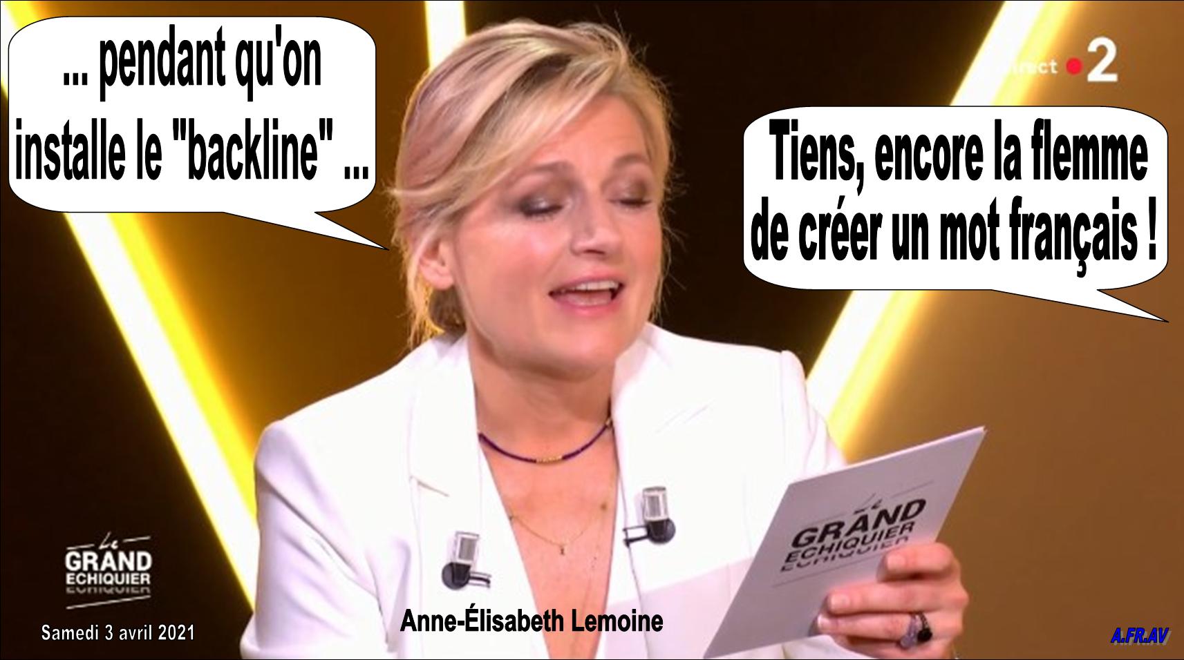 Anne-Élisabeth Lemoine, Le Grand Échiquier, Backline