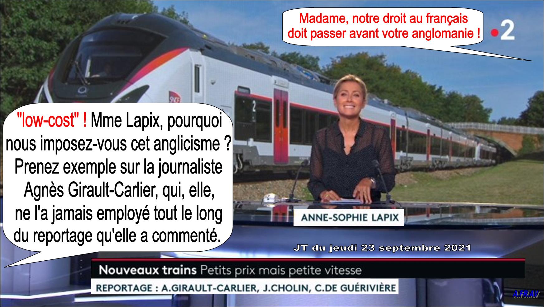 Anne-Sophie Lapix, Agnès Girault-Carlier, Julien Cholin, Nouveaux trains à prix réduits.