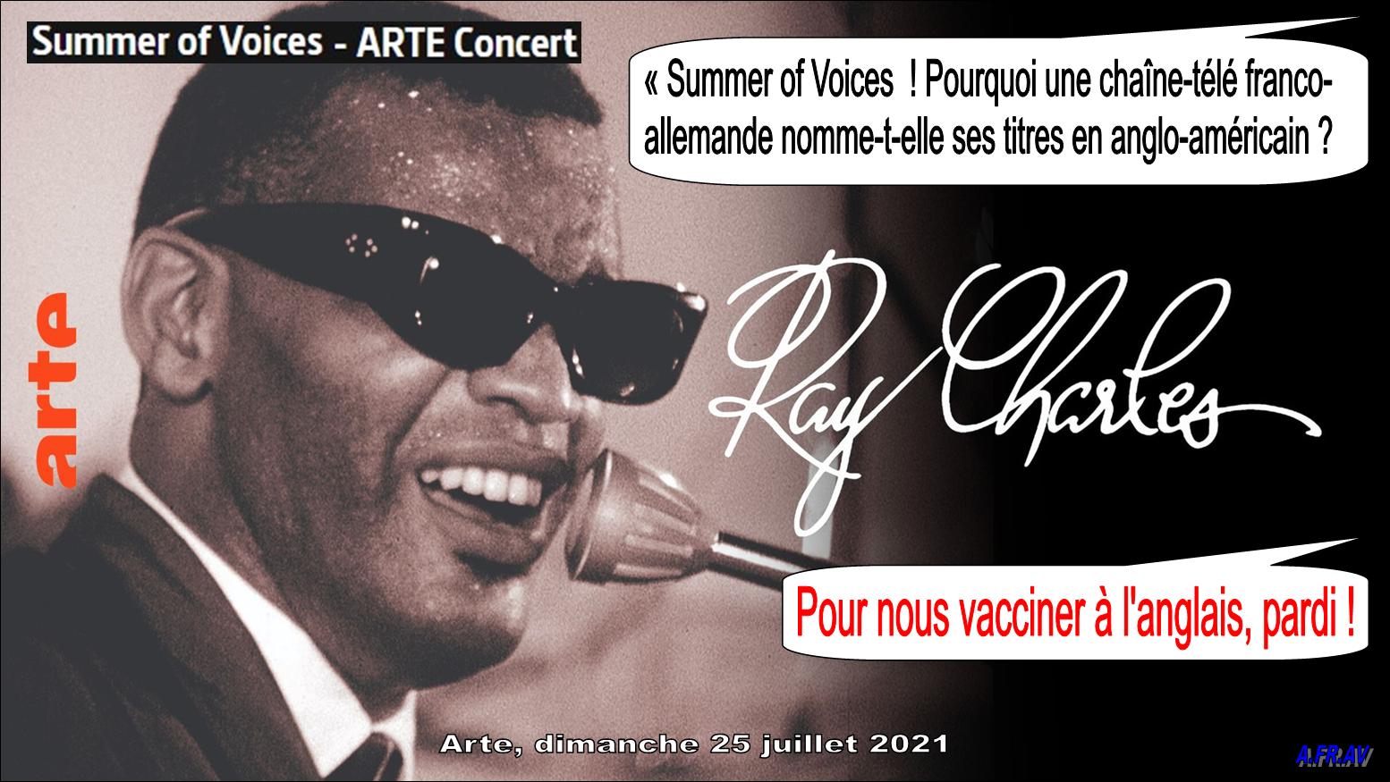 Arte, Summer of Voices, Ray Charles