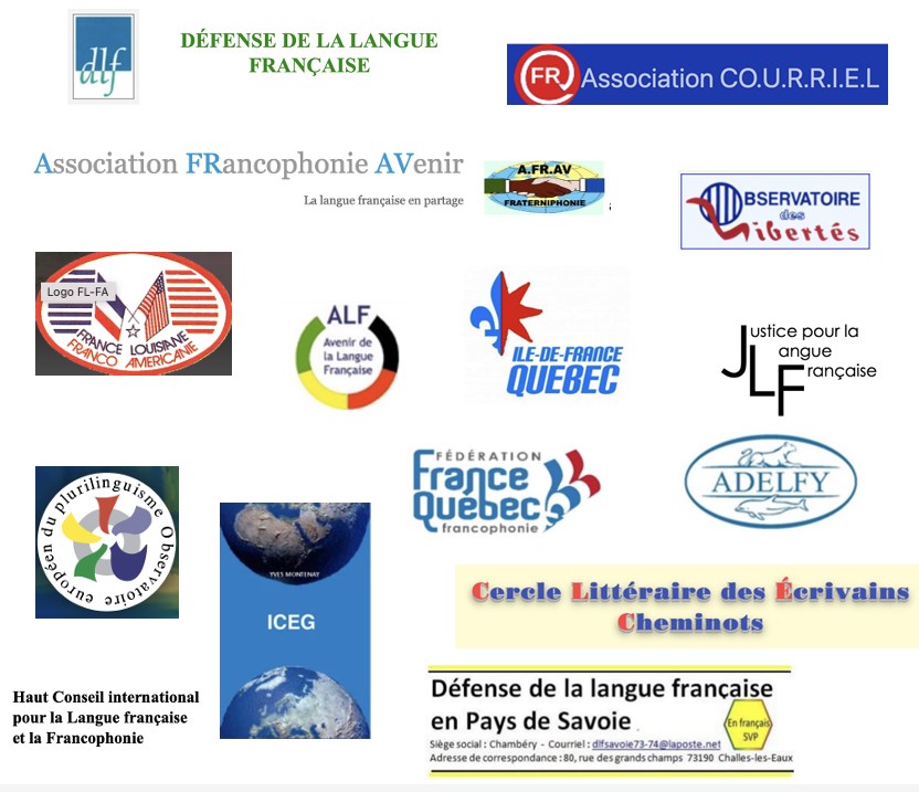Associations de d�fense de la langue fran�aise