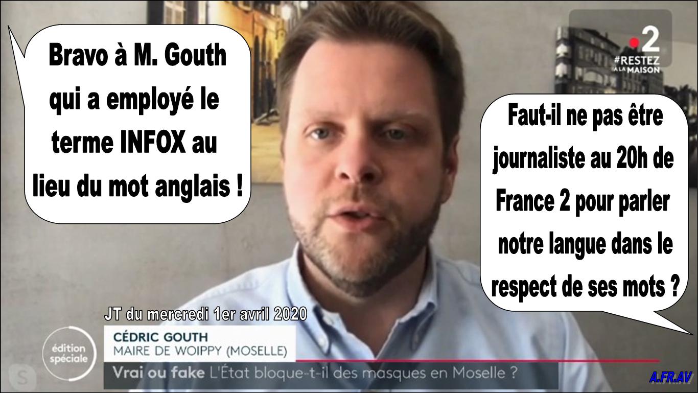 Cédric Gouth Woippy Moselle et les journalistes du 20h de France 2
