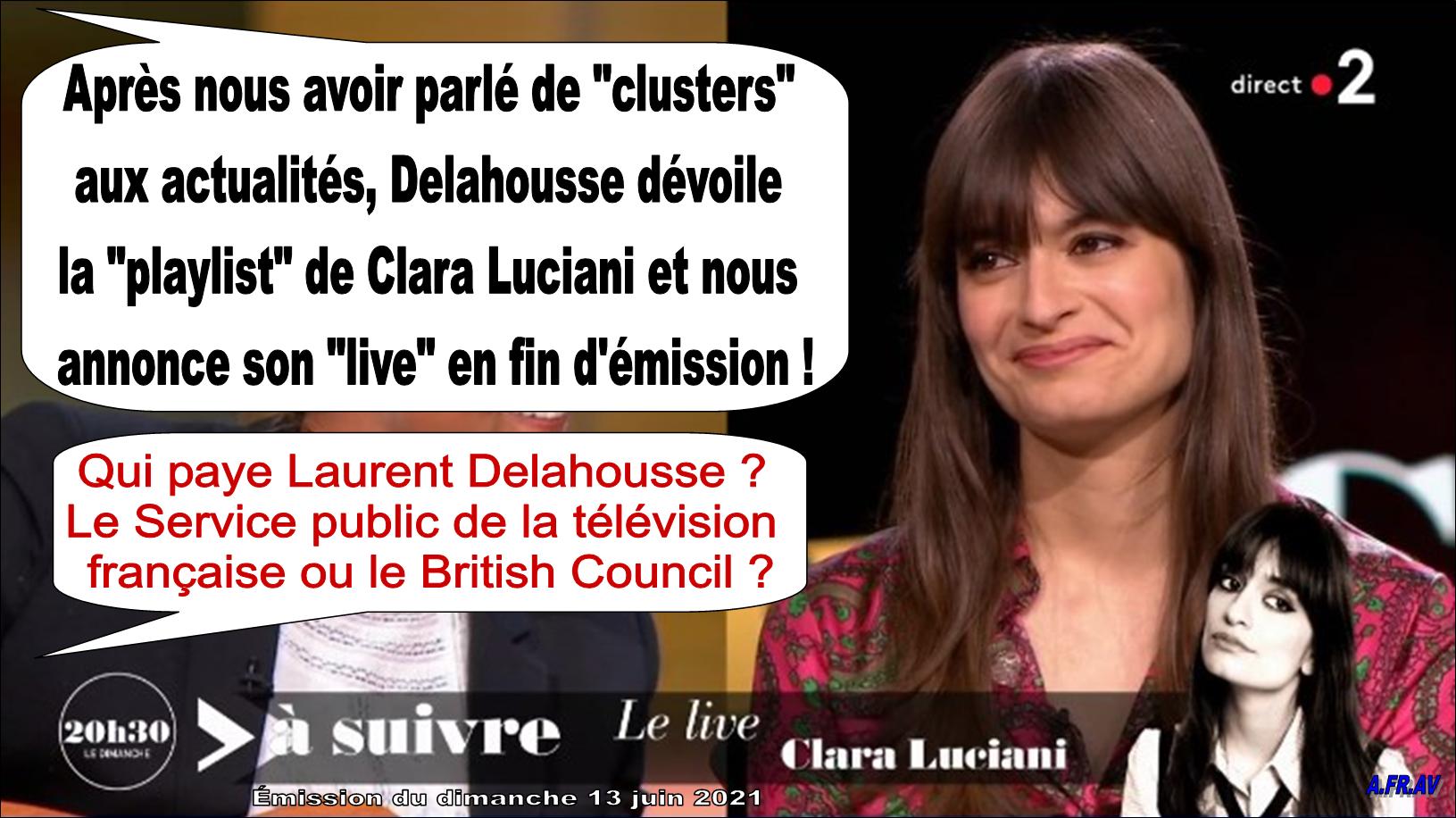 /Clara-Luciani, Laurent Delahousse, 20h30 le dimanche, France 2