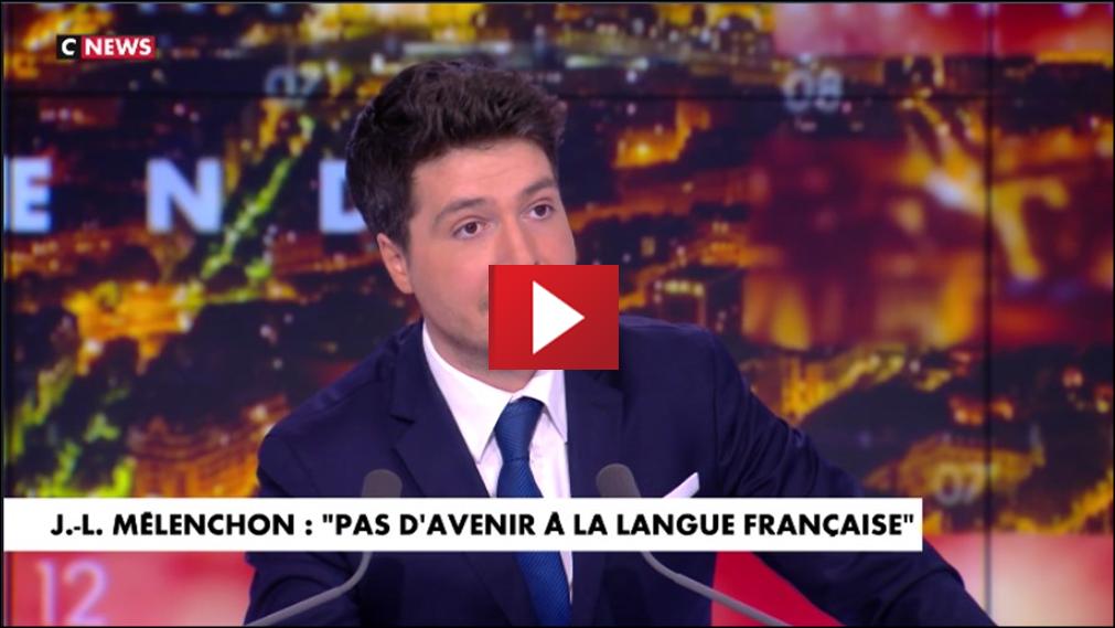 M�lenchon, langue fran�aise, Montr�al, Qu�bec, France Insoumise