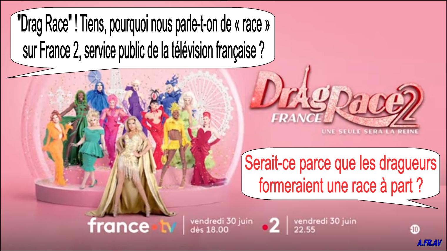 Drag-Race 2 sur France 2, France Télévisions