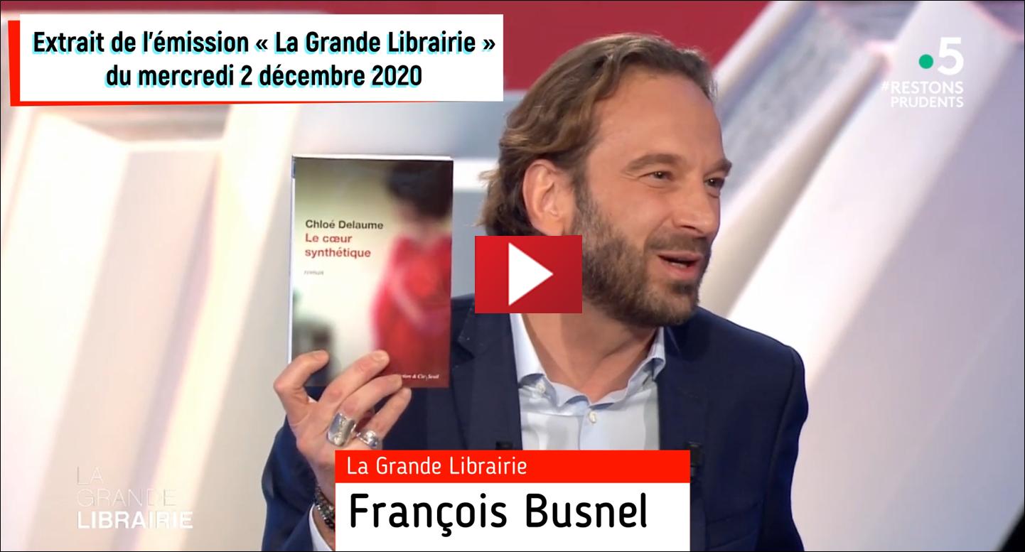 Félicitons François Busnel de la Grande Librairie sur France 5