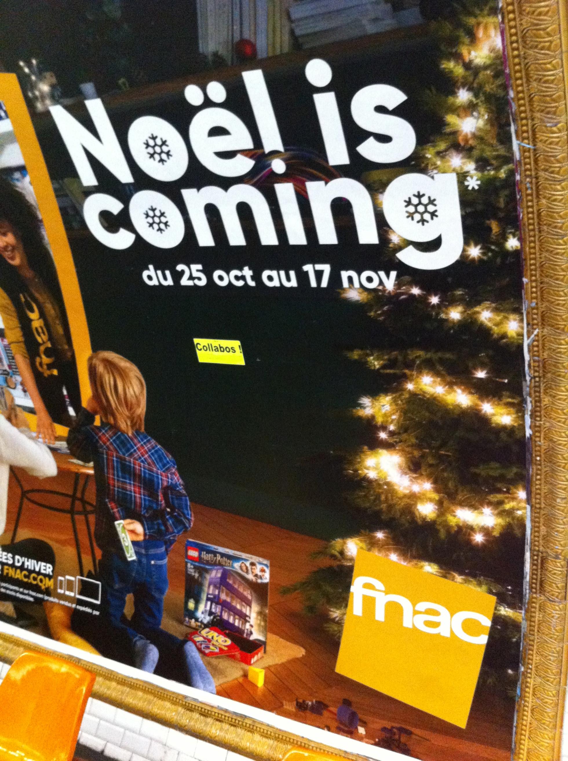 Fnac, Noel is coming