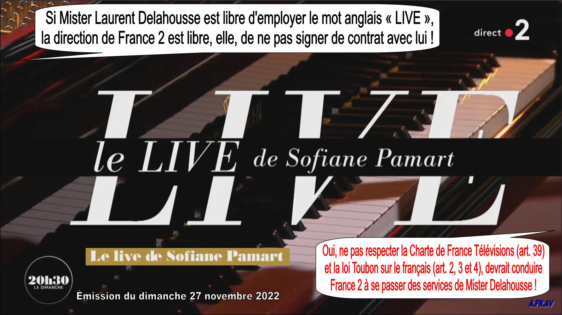 France 2 et France Télévisions ne doivent pas travailler avec Laurent Delahousse, l'anglomane