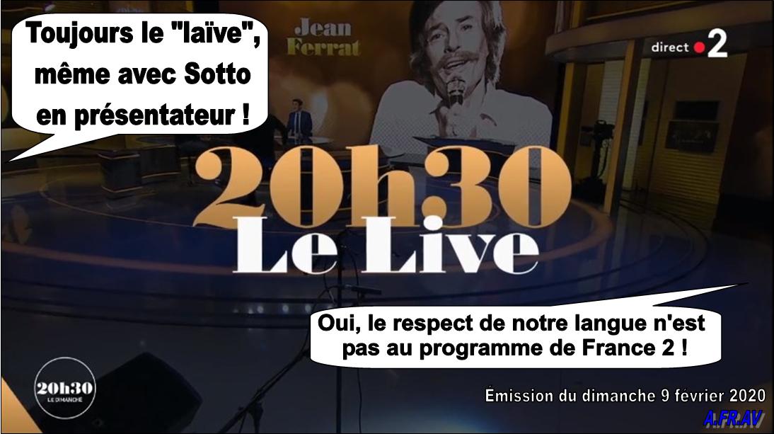 France 2, le live de Laurent Delahousse