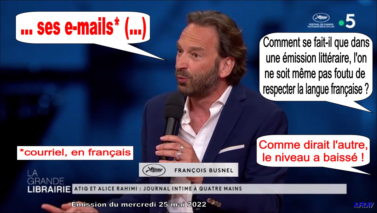Francois Busnel, La Grande Librairie, France 5, France-Télévisions, émission littéraire
