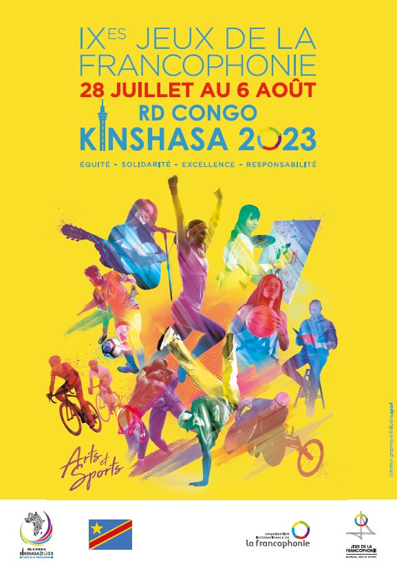 IXes Jeux de la Francophonie à Kinshasa (RDC)