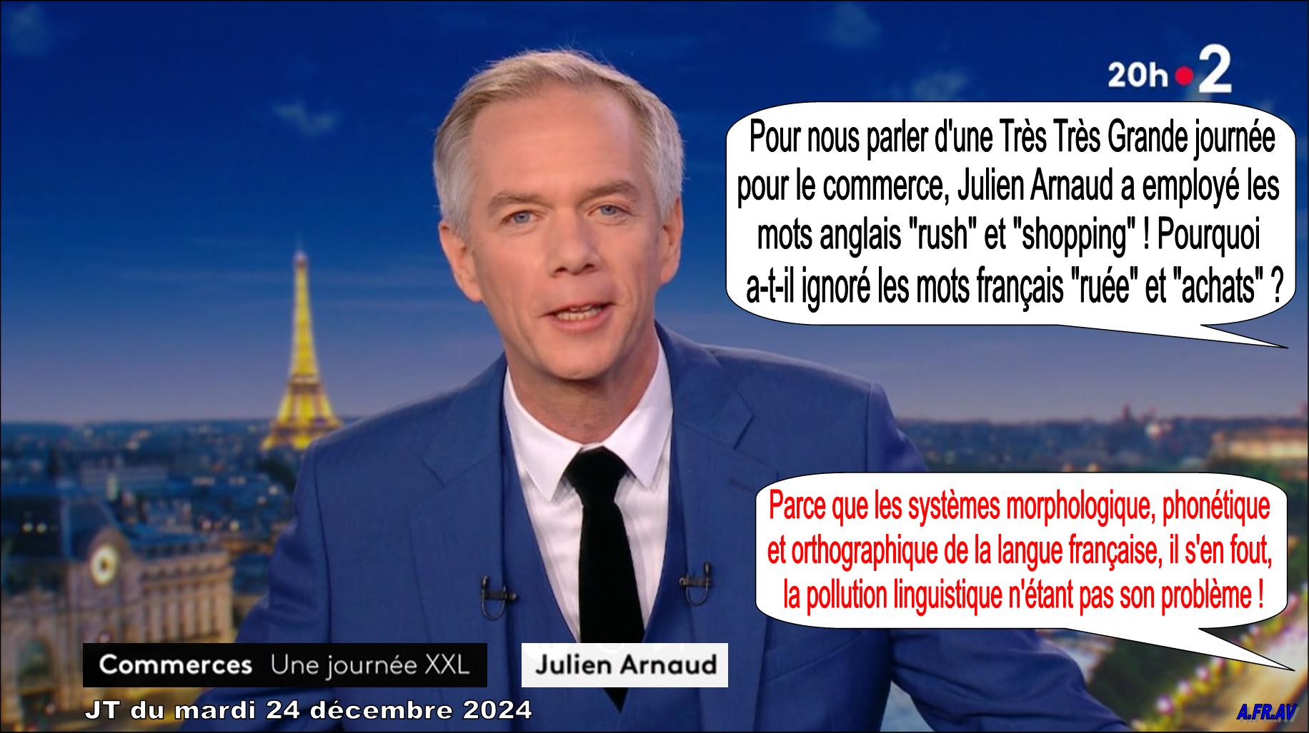 Julien Arnaud, journaliste, France 2