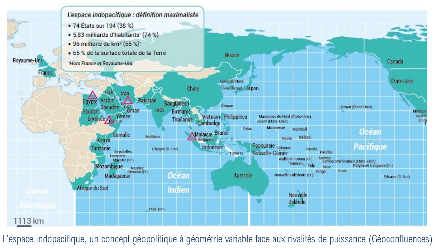 indopacifique, géopolitiques, Géoconfluences