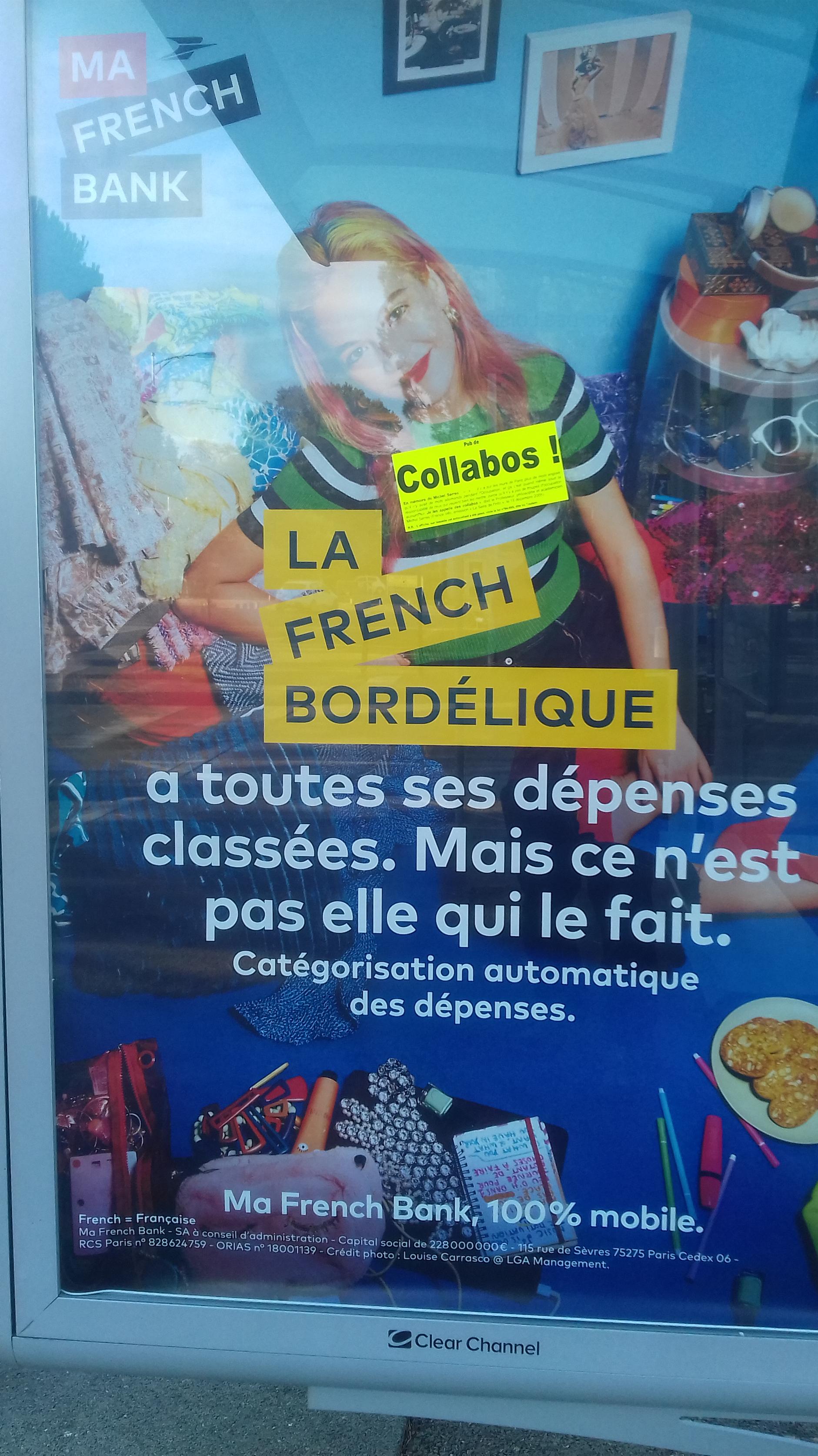 Ma French Bank, la French Bordélique
