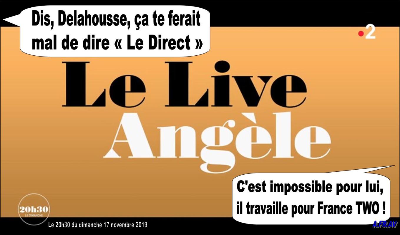 Laurent Delahousse et le LIVE sur France 2