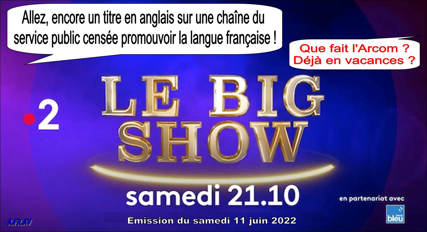 Le Big Show, France 2, France-Télévisions