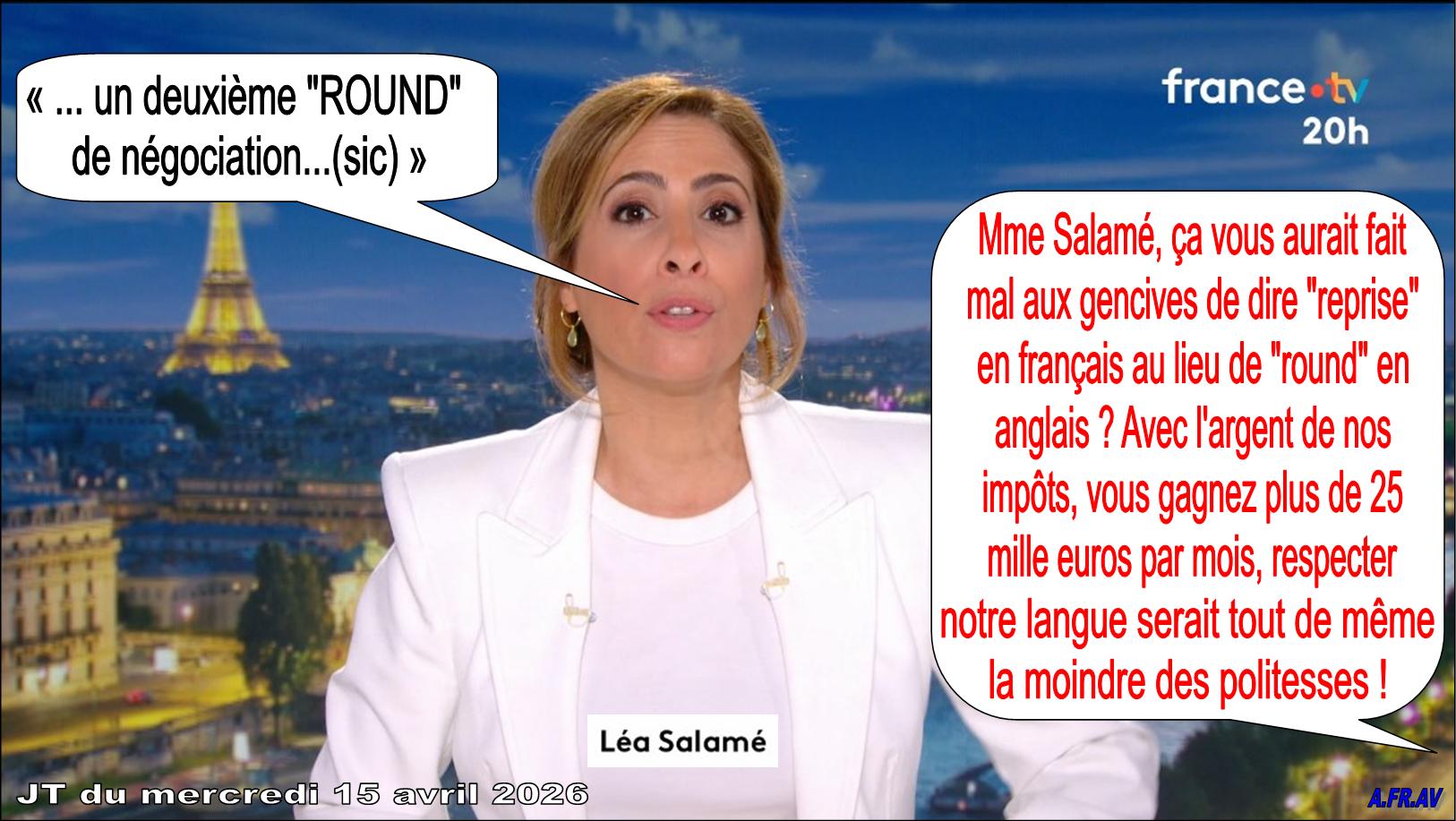 L�a Salam�, journaliste, France 2, France T�l�visions