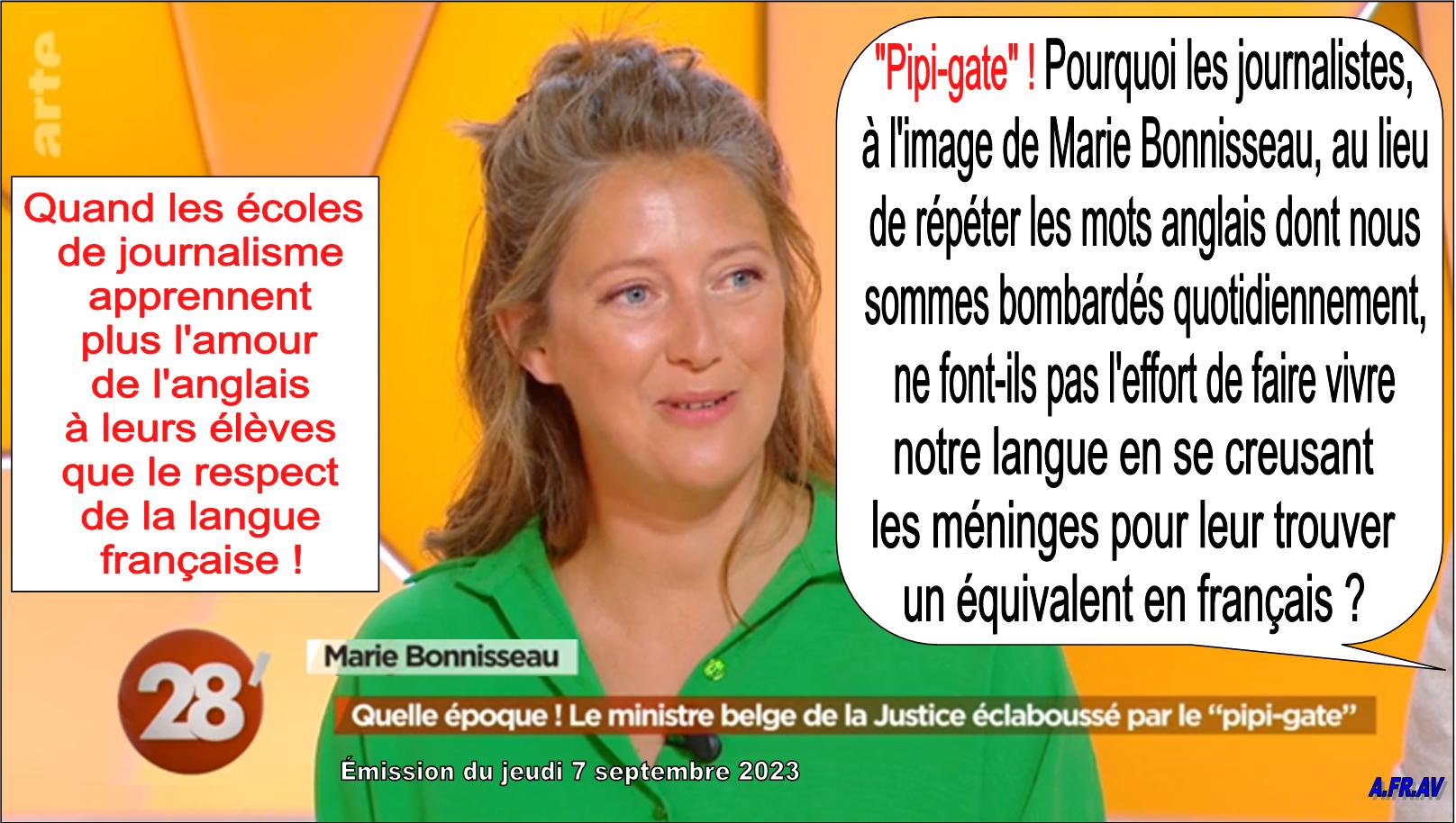 Marie Bonnisseau, journaliste, Arte 28 Minutes, Elisabeth Quin