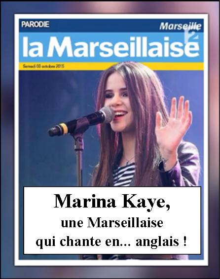 Marina Kaye, la Marseillaise en anglais !