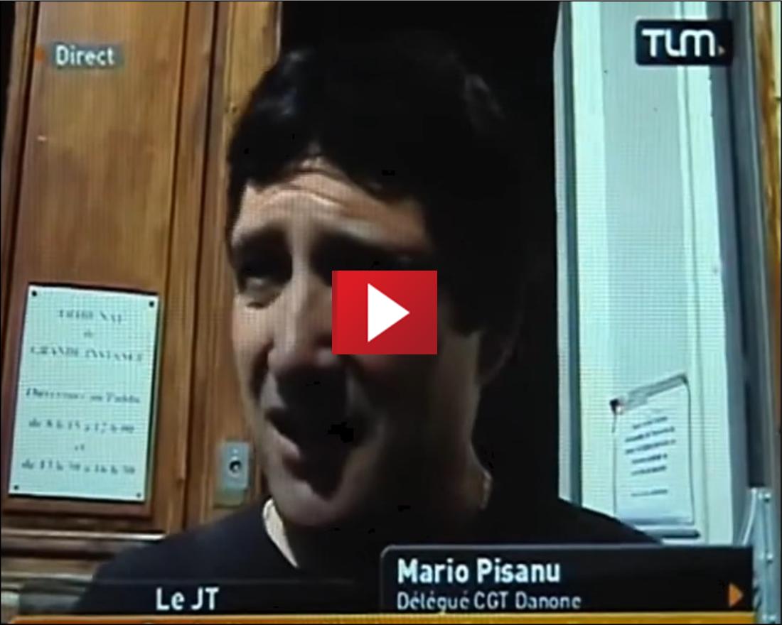 Mario Pisanu, CGT, Danone