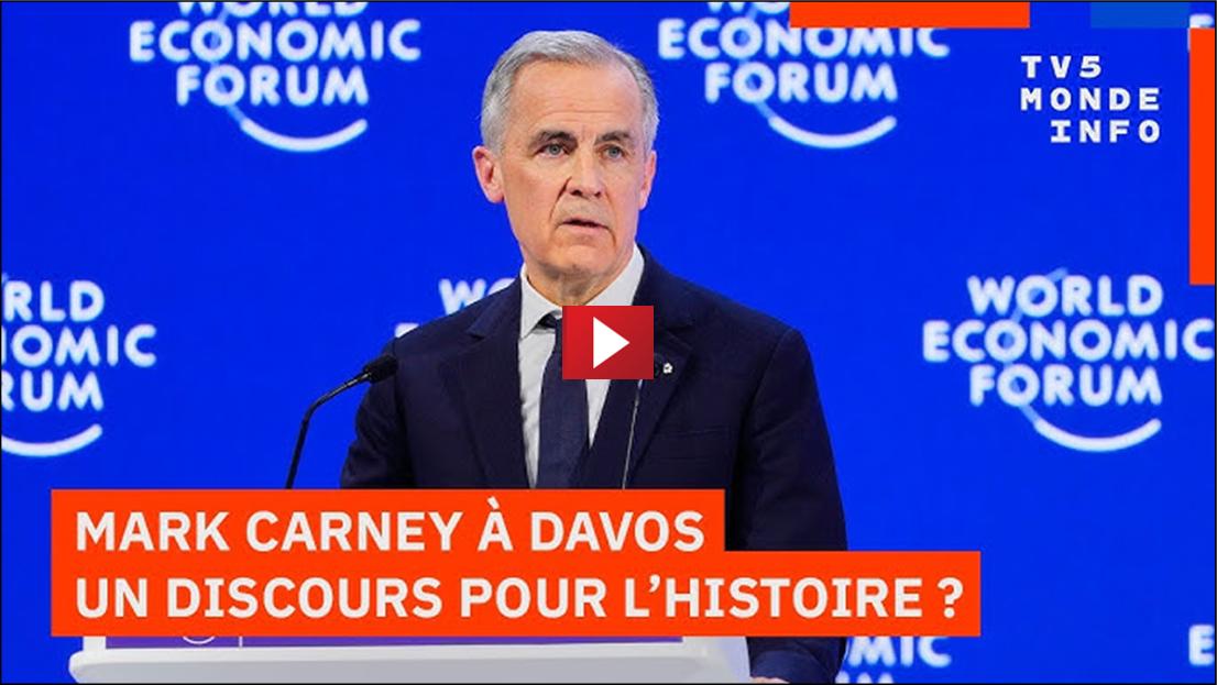 Mark Carney, Canada, Davos, discours, 20 f�vrier 2026