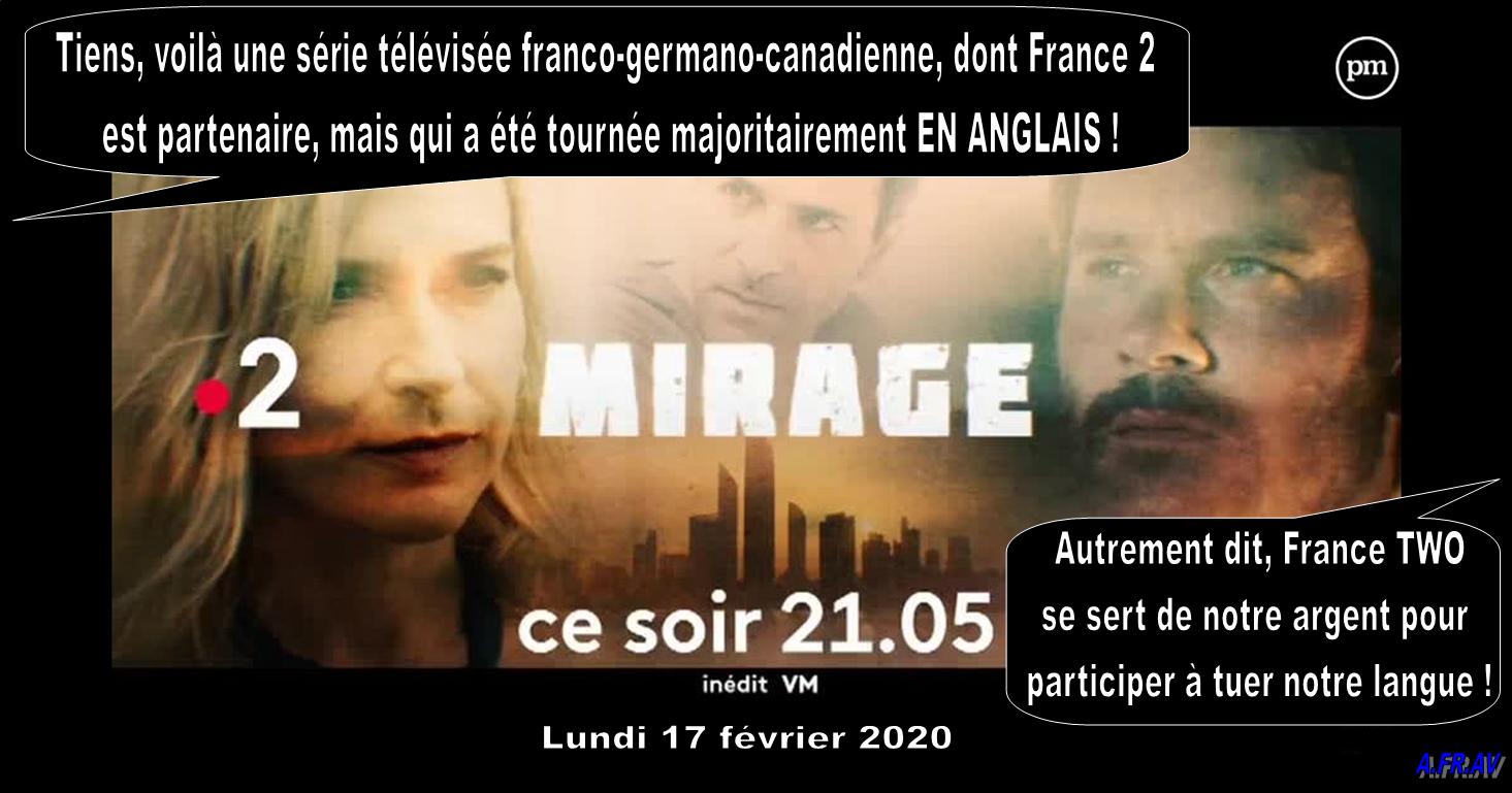 Mirage, une série-télé franco-germano-canadienne