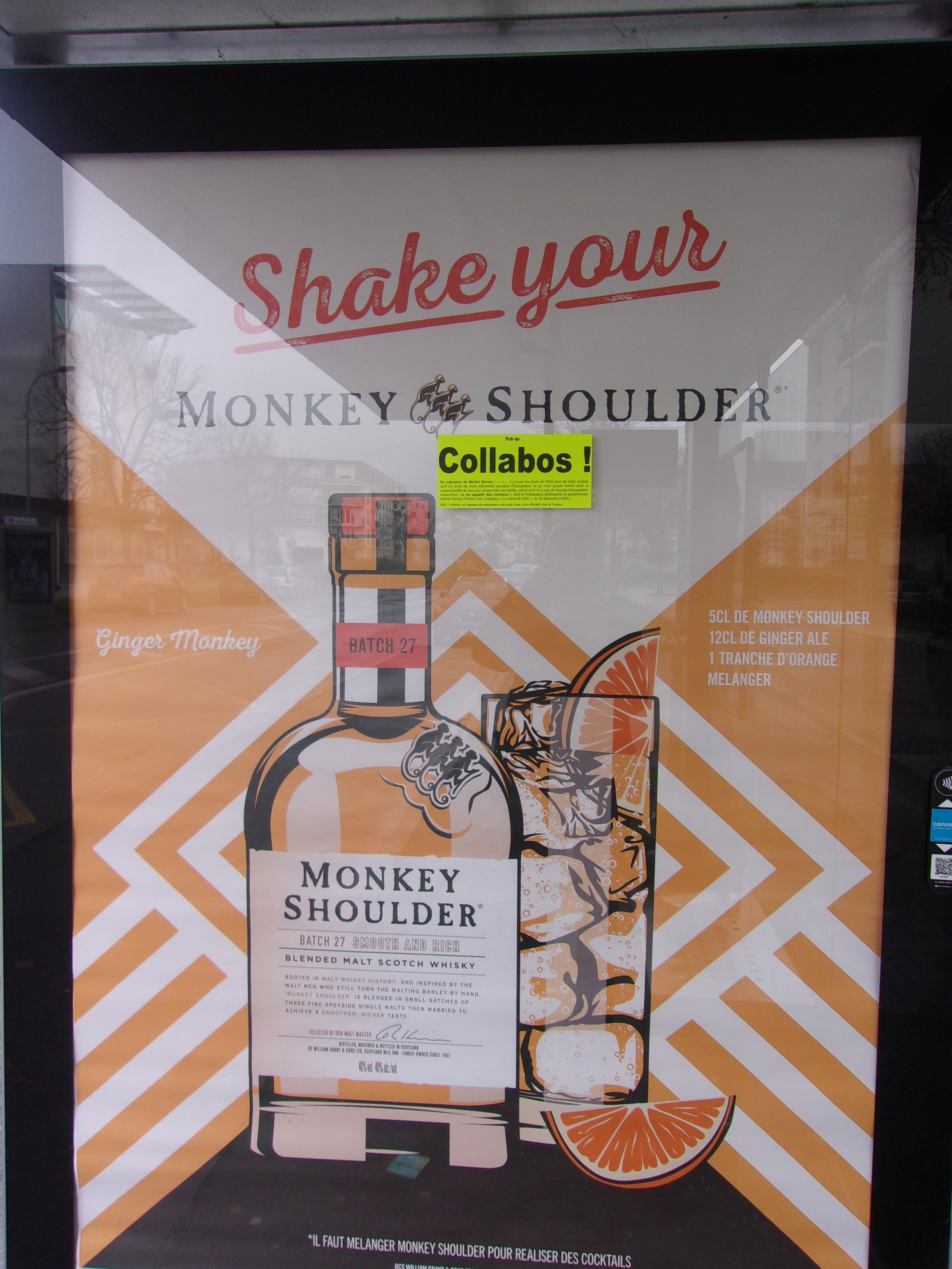 Monkey Shoulder, shake your