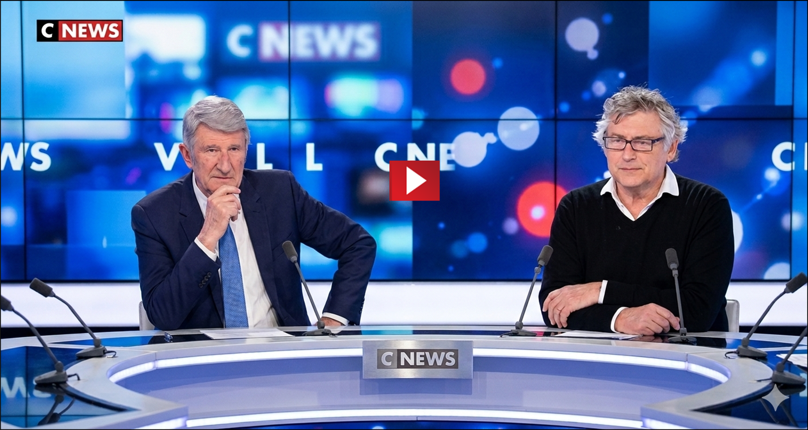 Philippe de Villiers, Michel Onfray, CNEWS